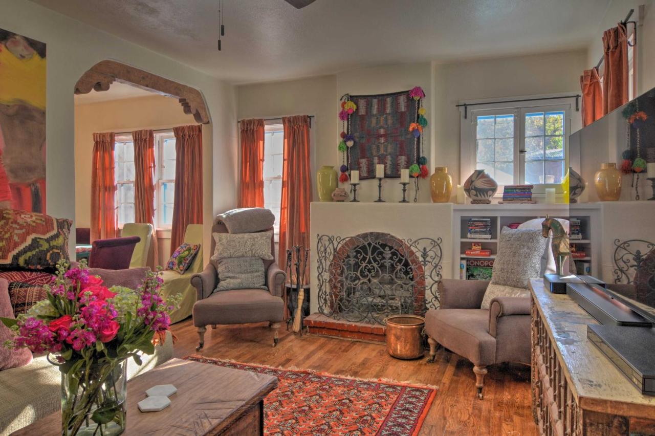 Cozy Adobe Casita 1 Mile To Santa Fe Plaza! Villa Exterior photo
